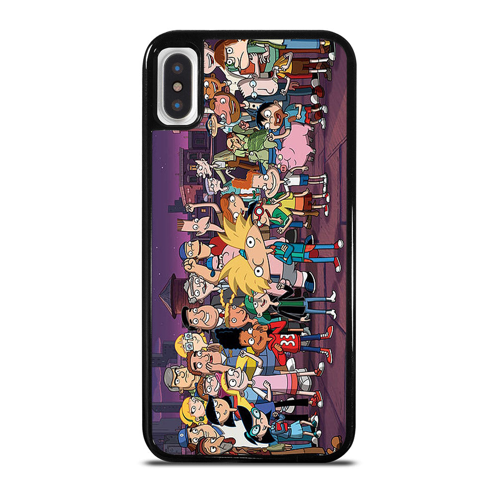 HEY ARNOLD ALL CHARACTER iPhone X / XS Case Cover