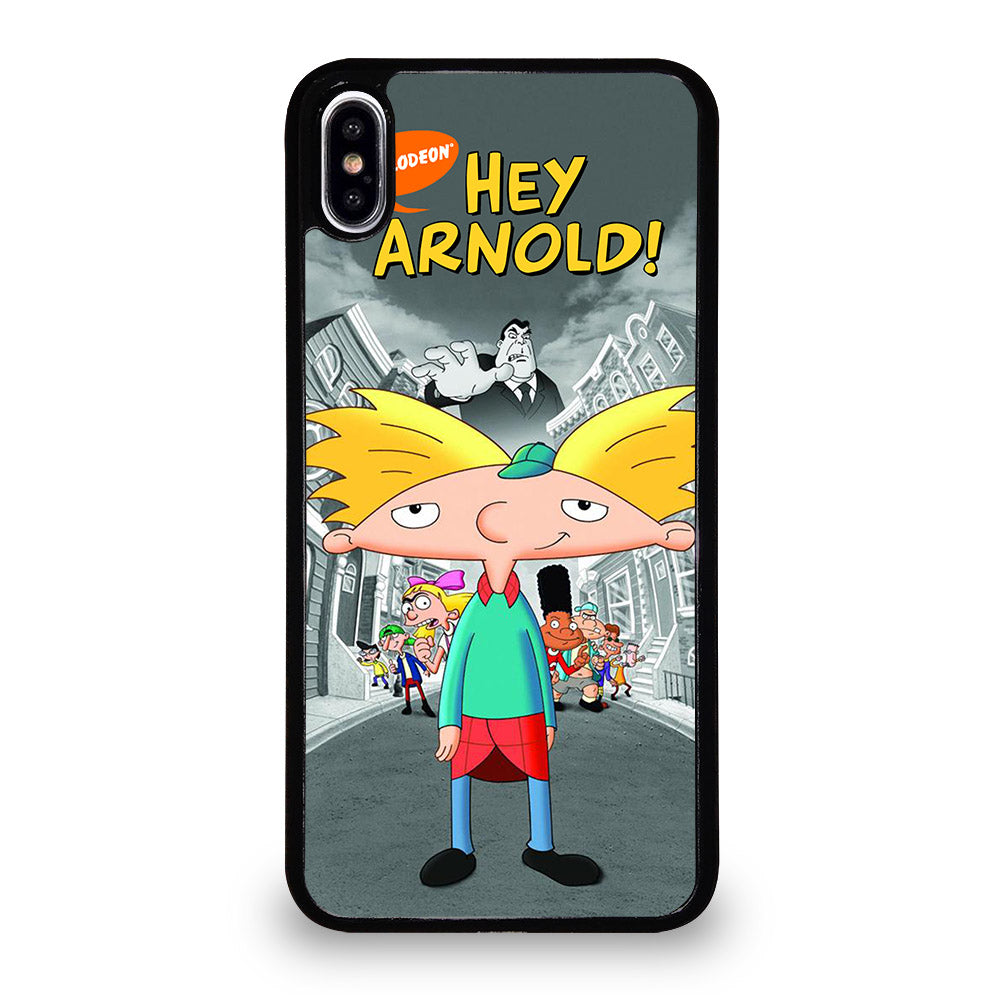 HEY ARNOLD CARTOON SERIES iPhone XS Max Case Cover