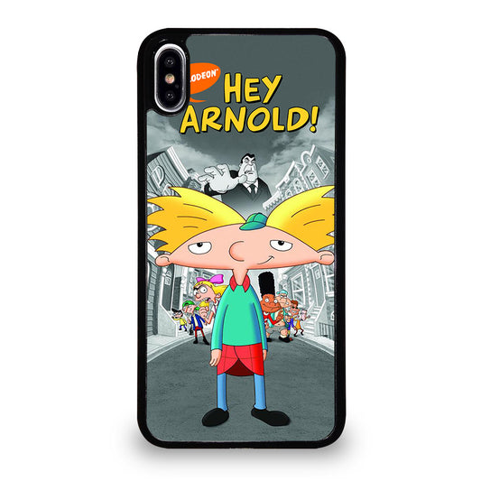 HEY ARNOLD CARTOON SERIES iPhone XS Max Case Cover