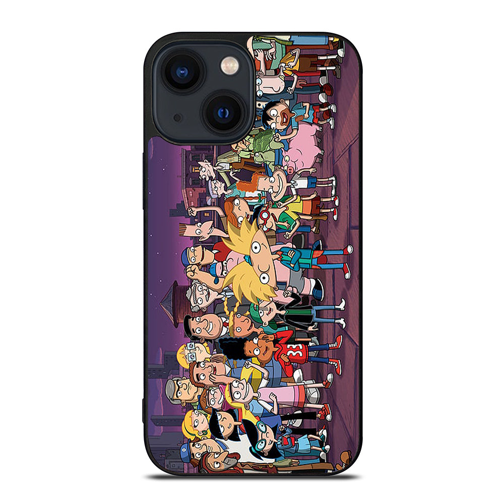 HEY ARNOLD ALL CHARACTER iPhone 14 Plus Case Cover