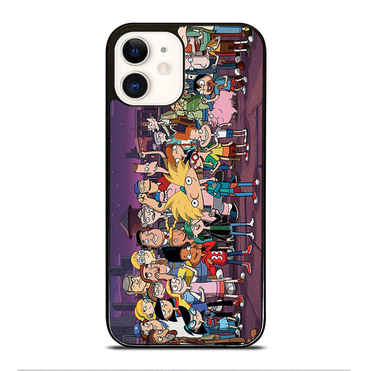 HEY ARNOLD ALL CHARACTER iPhone 12 Case Cover