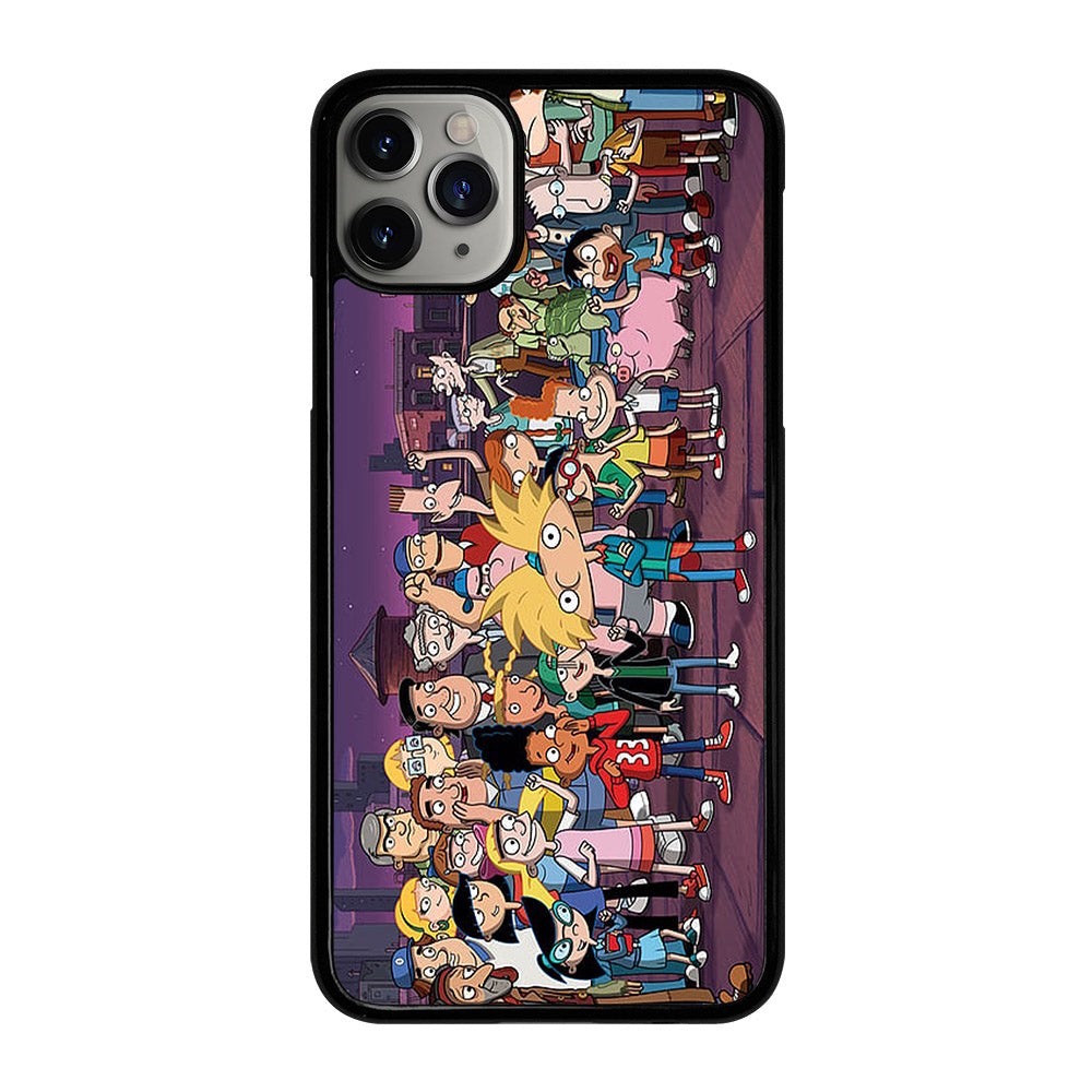 HEY ARNOLD ALL CHARACTER iPhone 11 Pro Max Case Cover