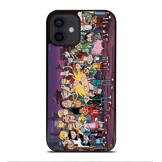 HEY ARNOLD ALL CHARACTER iPhone 12 Mini Case Cover