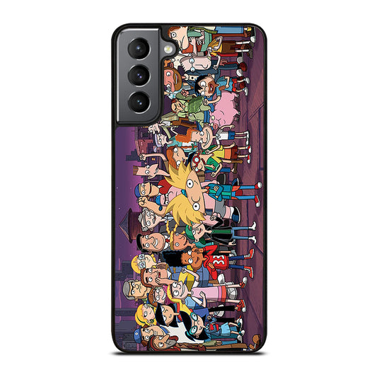 HEY ARNOLD ALL CHARACTER Samsung Galaxy S21 Plus Case Cover