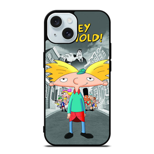 HEY ARNOLD CARTOON SERIES iPhone 15 Case Cover