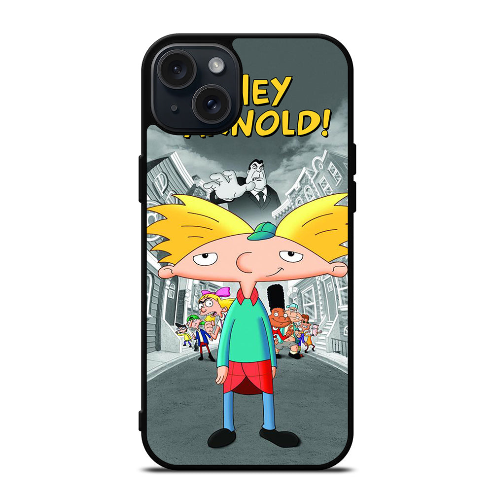 HEY ARNOLD CARTOON SERIES iPhone 15 Plus Case Cover