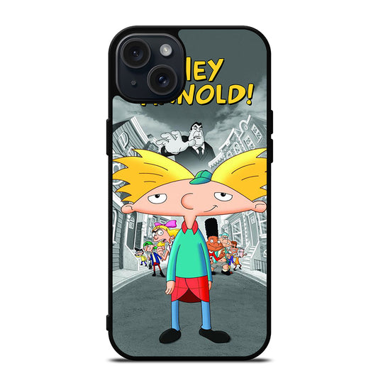 HEY ARNOLD CARTOON SERIES iPhone 15 Plus Case Cover