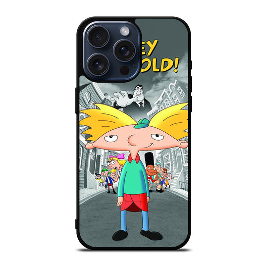 HEY ARNOLD CARTOON SERIES iPhone 15 Pro Max Case Cover