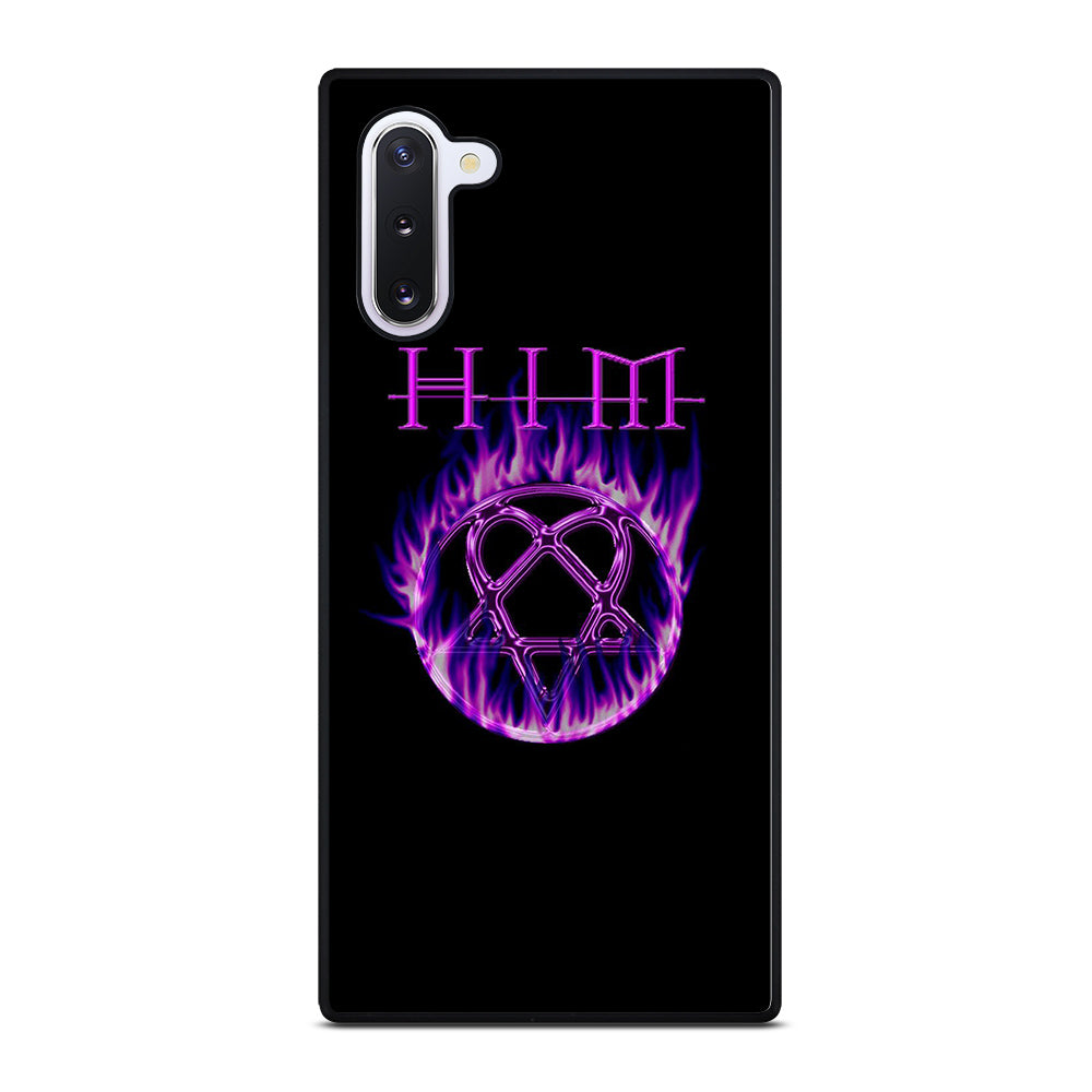 HIM BAND LOGO FLAME Samsung Galaxy Note 10 Case Cover