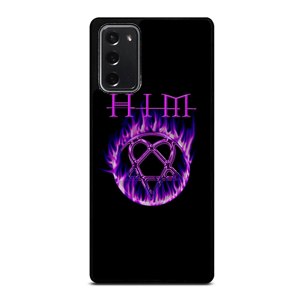 HIM BAND LOGO FLAME Samsung Galaxy Note 20 Case Cover