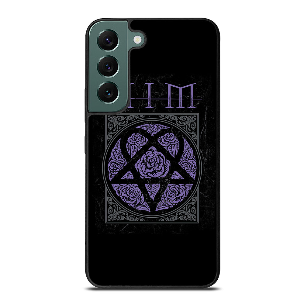 HIM BAND LOGO FLOWER Samsung Galaxy S22 Case Cover