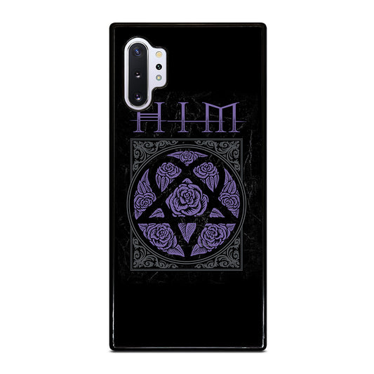 HIM BAND LOGO FLOWER Samsung Galaxy Note 10 Plus Case Cover