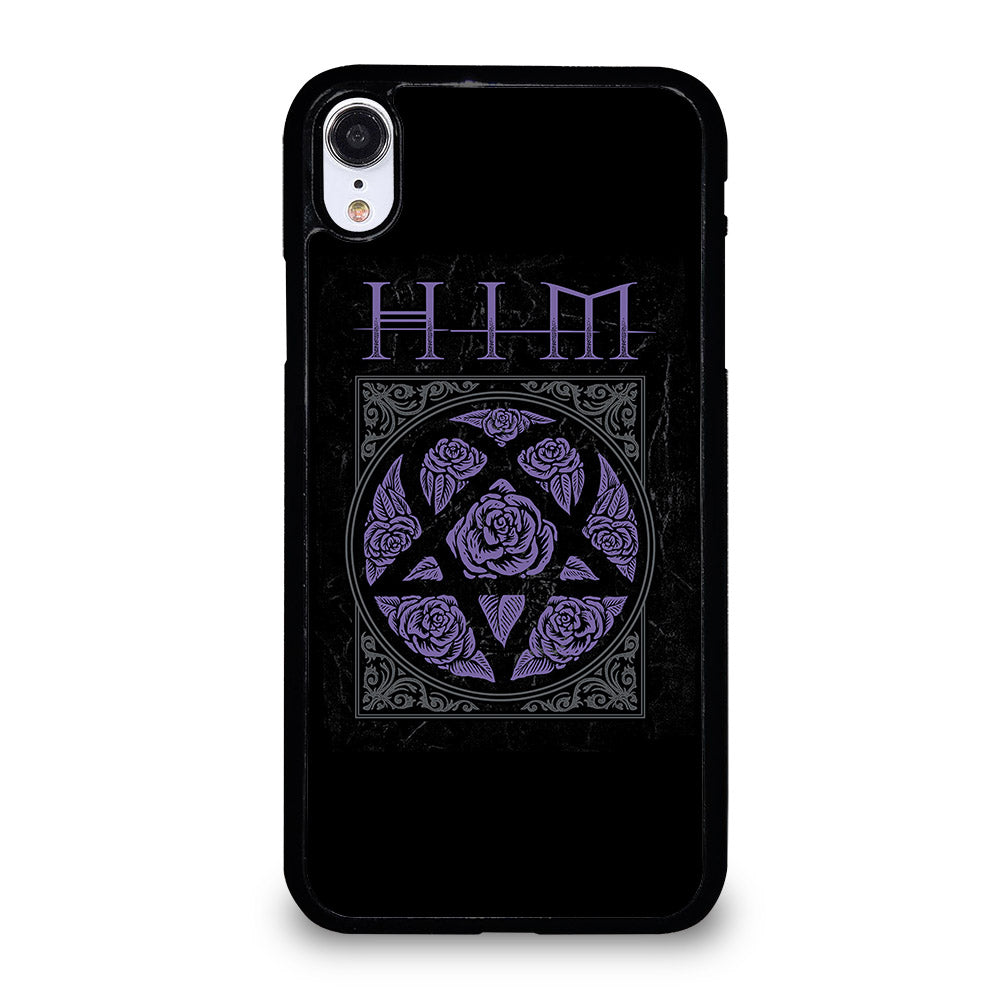 HIM BAND LOGO FLOWER iPhone XR Case Cover