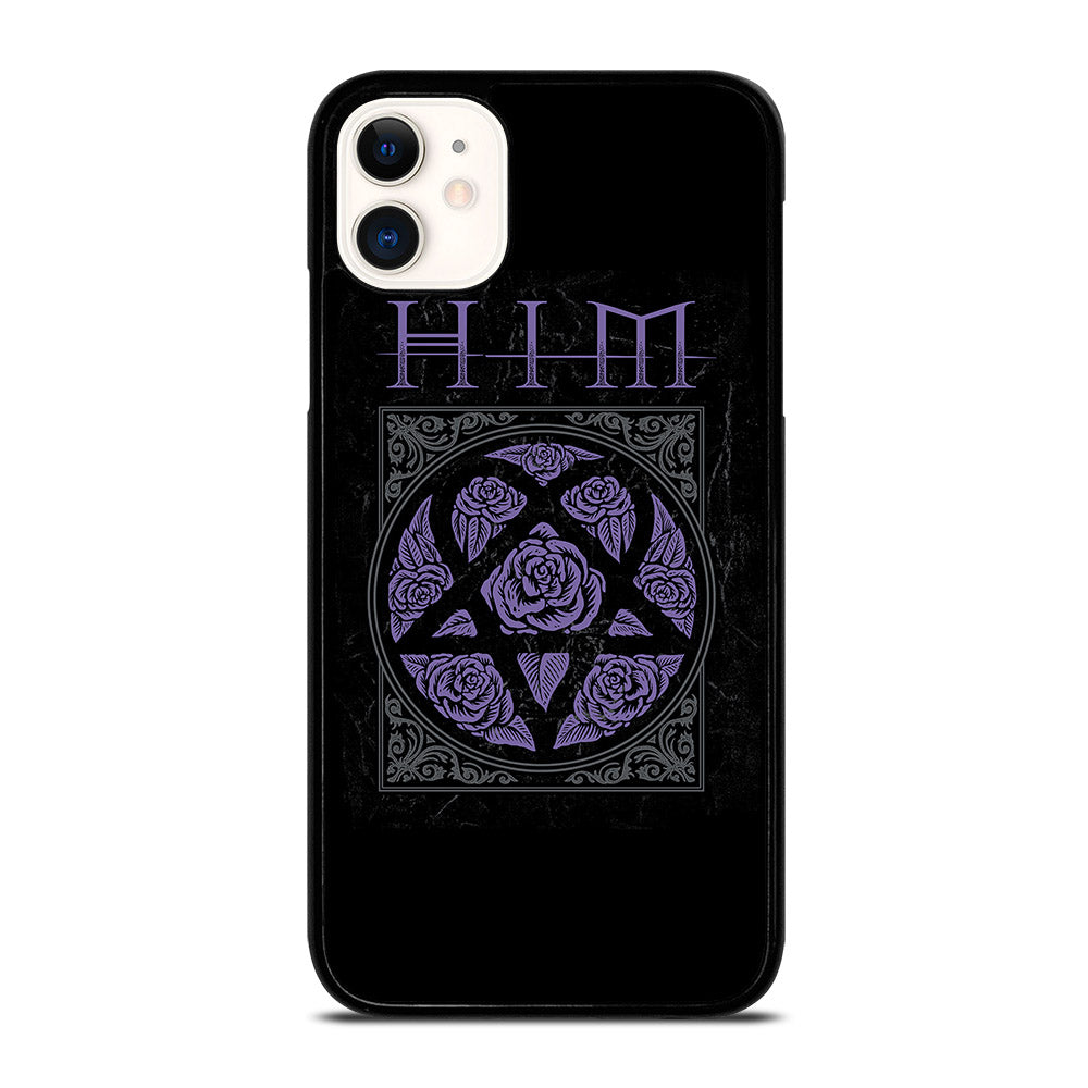 HIM BAND LOGO FLOWER iPhone 11 Case Cover