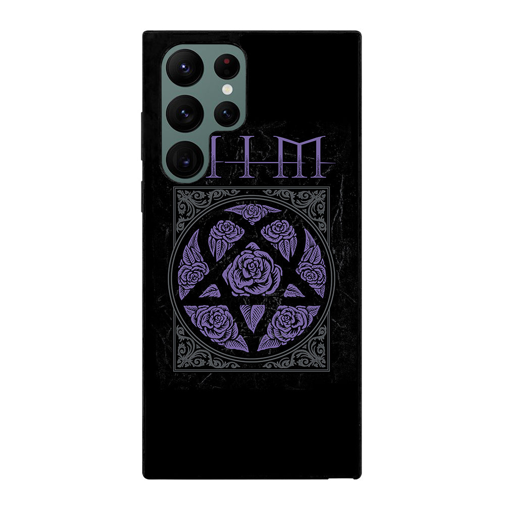 HIM BAND LOGO FLOWER Samsung Galaxy S22 Ultra Case Cover
