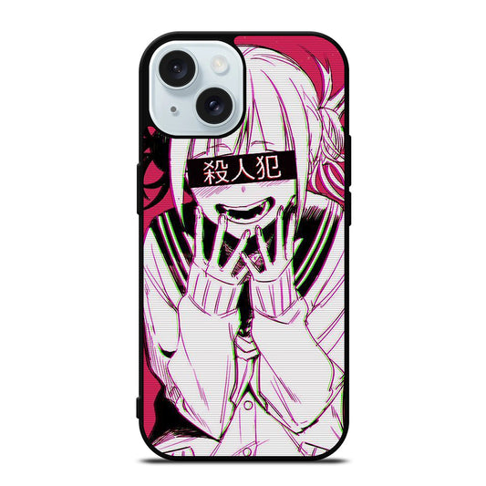 HIMIKO TOGA MY HERO ACADEMIA ANIME iPhone 15 Case Cover