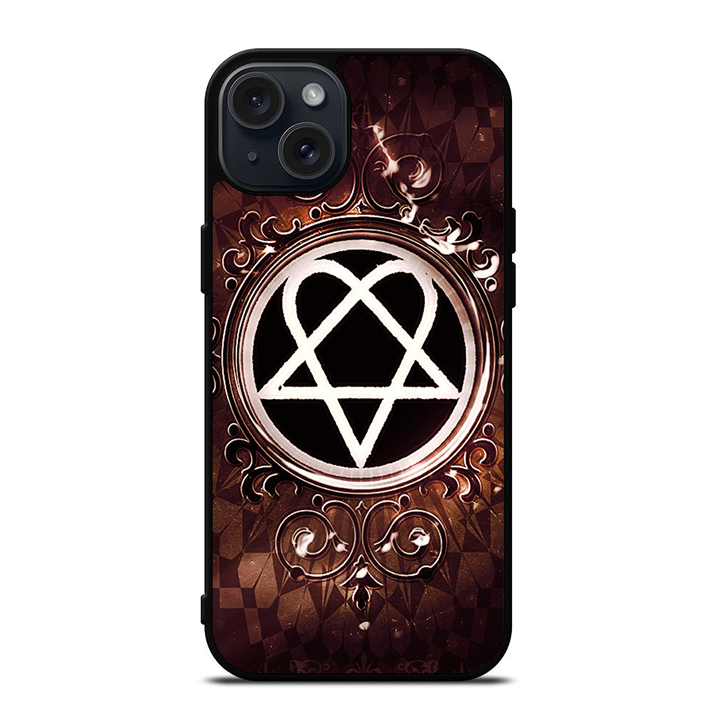 HIM BAND EMBLEM iPhone 15 Plus Case Cover