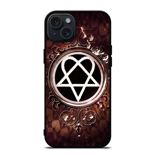 HIM BAND EMBLEM iPhone 15 Plus Case Cover