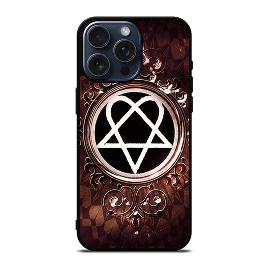 HIM BAND EMBLEM iPhone 15 Pro Max Case Cover