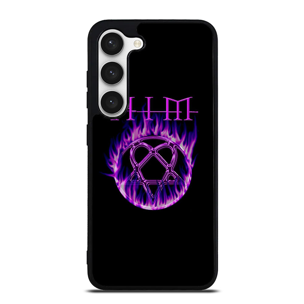 HIM BAND LOGO FLAME Samsung Galaxy S23 Case Cover