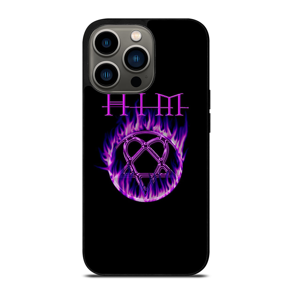 HIM BAND LOGO FLAME iPhone 13 Pro Case Cover