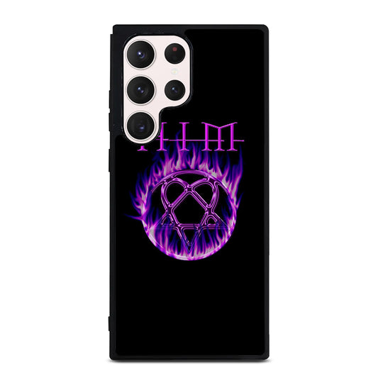 HIM BAND LOGO FLAME Samsung Galaxy S23 Ultra Case Cover