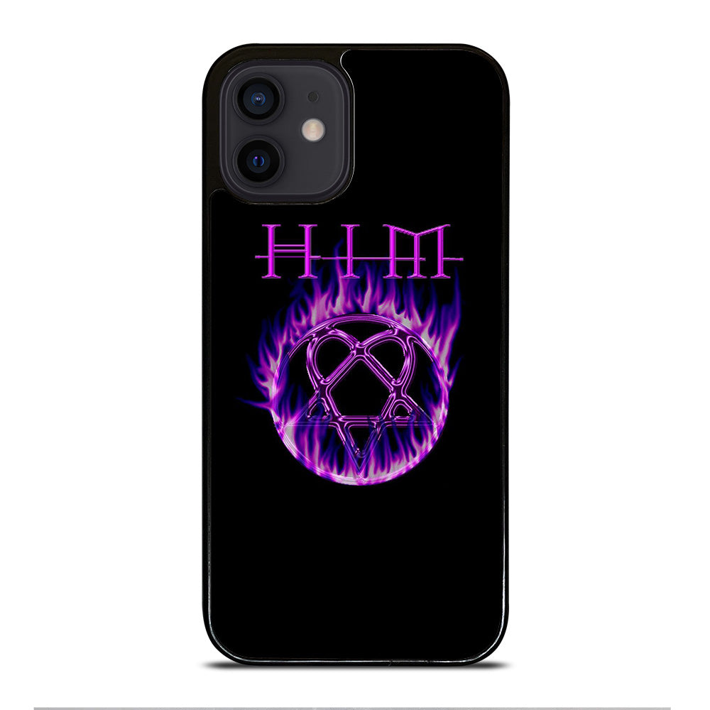 HIM BAND LOGO FLAME iPhone 12 Mini Case Cover