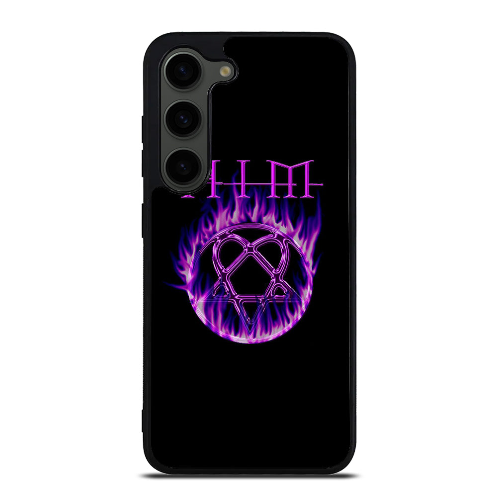 HIM BAND LOGO FLAME Samsung Galaxy S23 Plus Case Cover