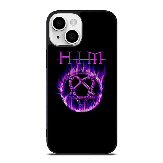 HIM BAND LOGO FLAME iPhone 13 Mini Case Cover