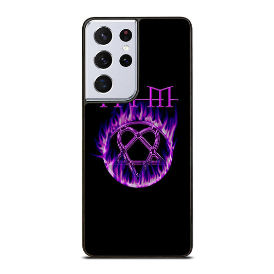 HIM BAND LOGO FLAME Samsung Galaxy S21 Ultra Case Cover
