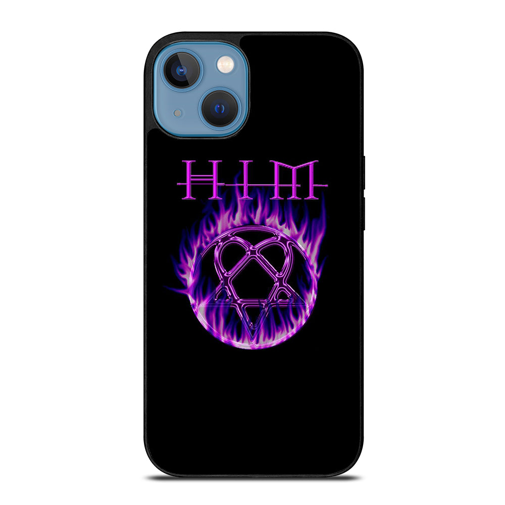 HIM BAND LOGO FLAME iPhone 13 Case Cover