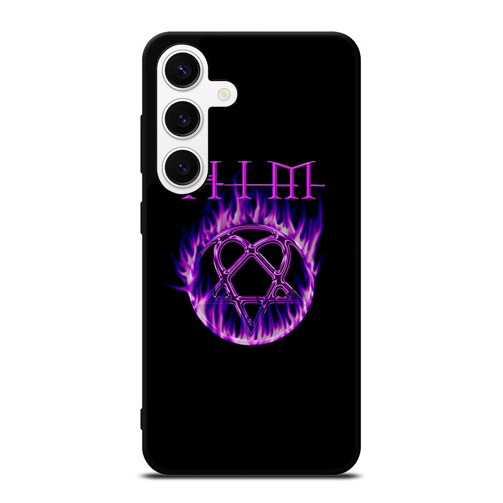 HIM BAND LOGO FLAME Samsung Galaxy S24 Case Cover