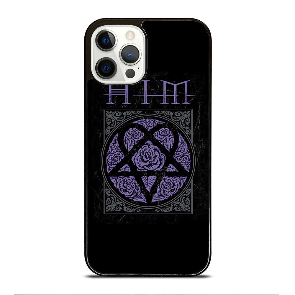 HIM BAND LOGO FLOWER iPhone 12 Pro Case Cover