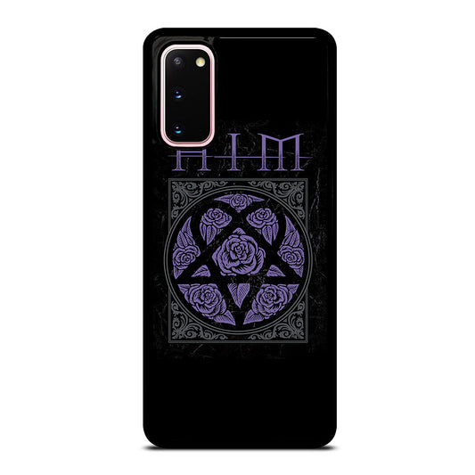 HIM BAND LOGO FLOWER Samsung Galaxy S20 Case Cover