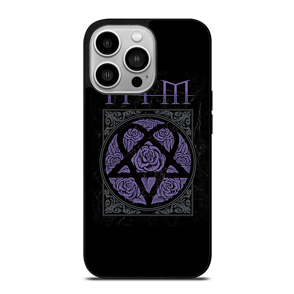 HIM BAND LOGO FLOWER iPhone 14 Pro Case Cover