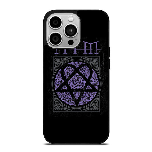 HIM BAND LOGO FLOWER iPhone 14 Pro Case Cover