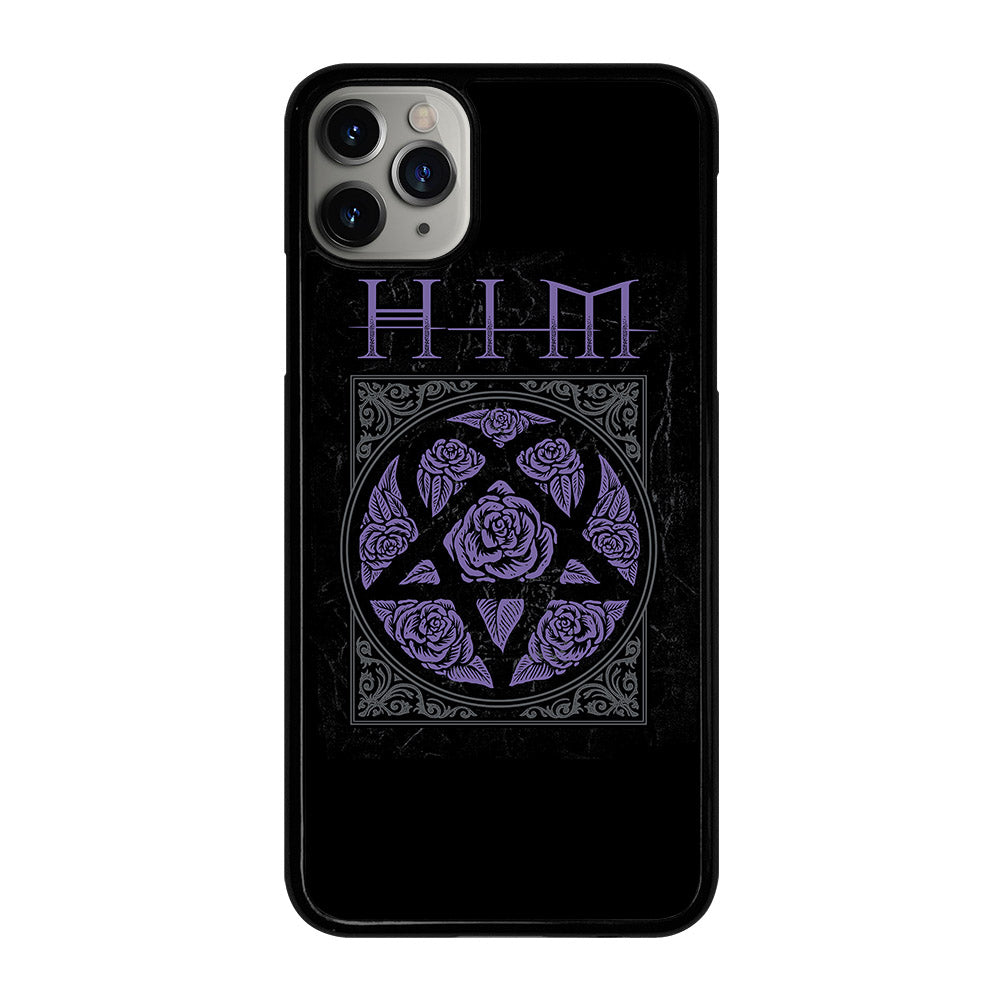 HIM BAND LOGO FLOWER iPhone 11 Pro Max Case Cover