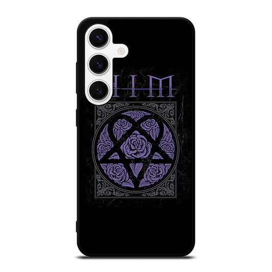 HIM BAND LOGO FLOWER Samsung Galaxy S24 Case Cover
