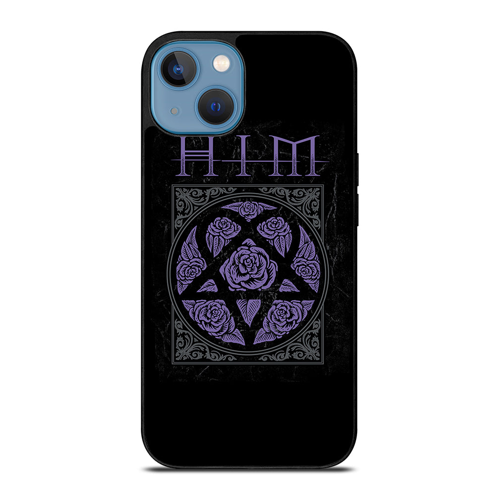 HIM BAND LOGO FLOWER iPhone 13 Case Cover