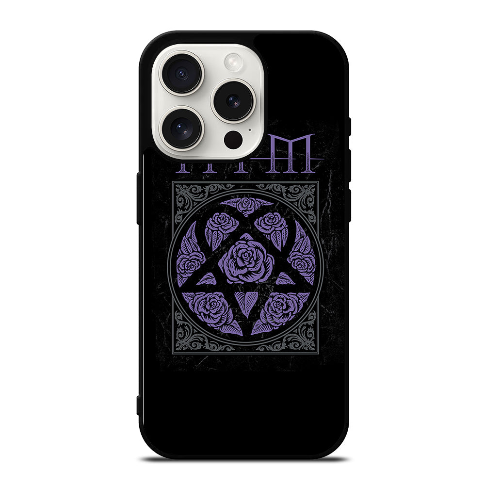 HIM BAND LOGO FLOWER iPhone 15 Pro Case Cover