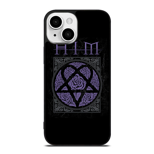 HIM BAND LOGO FLOWER iPhone 13 Mini Case Cover
