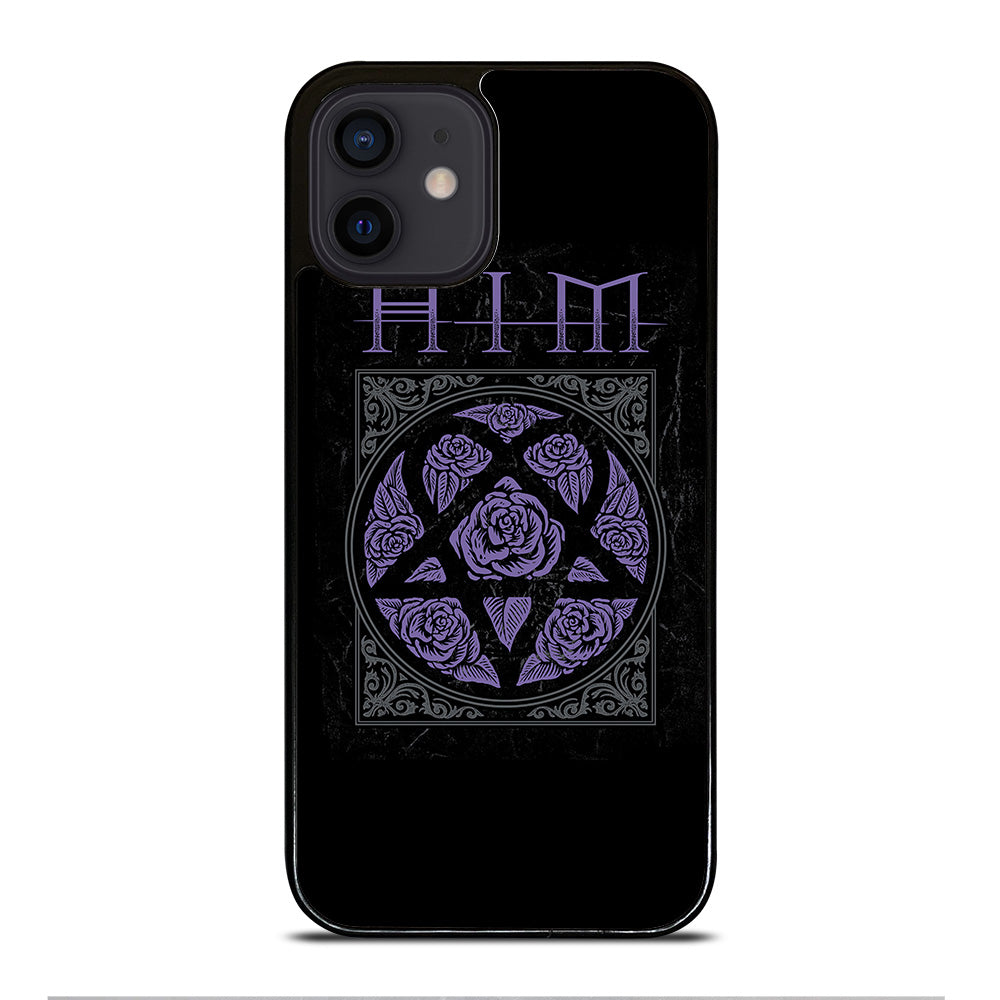 HIM BAND LOGO FLOWER iPhone 12 Mini Case Cover