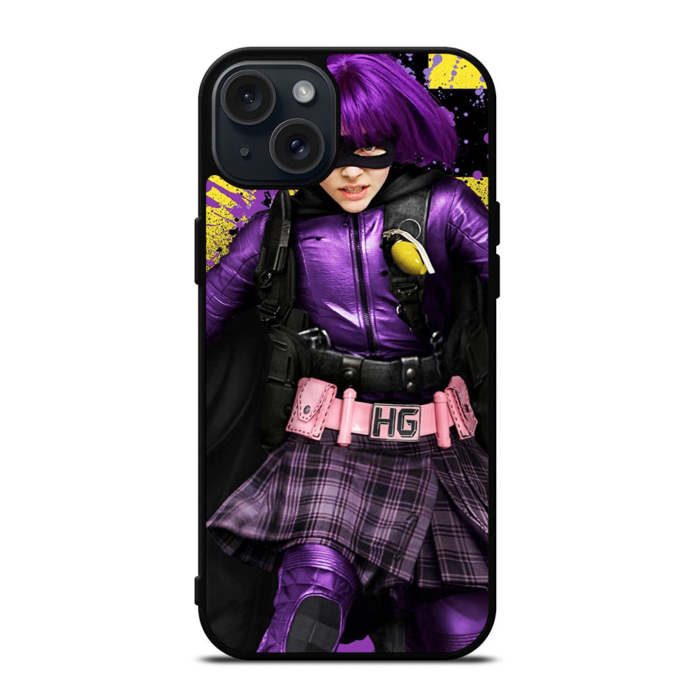 HIT GIRL KICK ASS 1 iPhone 15 Plus Case Cover
