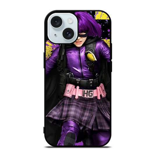 HIT GIRL KICK ASS 1 iPhone 15 Case Cover