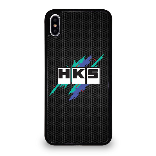 HKS RETRO METAL LOGO iPhone XS Max Case Cover