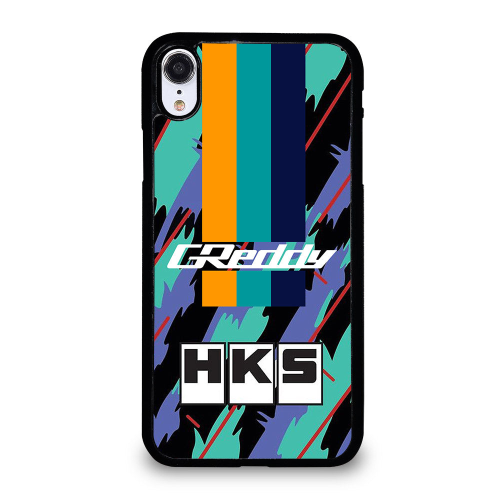 HKS RETRO PATTERN iPhone XR Case Cover