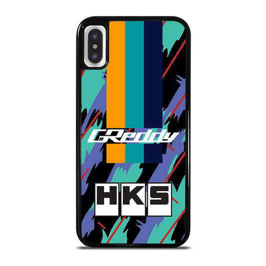 HKS RETRO PATTERN iPhone X / XS Case Cover