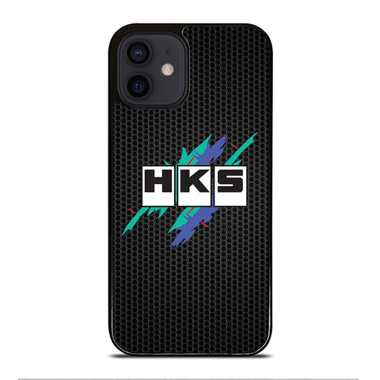 HKS RETRO METAL LOGO iPhone 12 Mini Case Cover