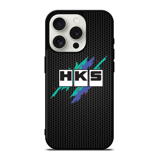 HKS RETRO METAL LOGO iPhone 15 Pro Case Cover