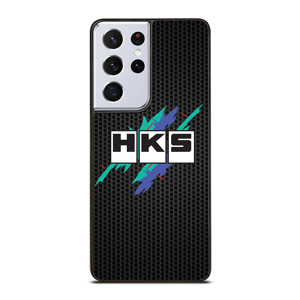 HKS RETRO METAL LOGO Samsung Galaxy S21 Ultra Case Cover